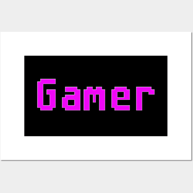 Gamer Girl Wall Art by GreenGuyTeesStore